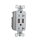 Legrand TR5362USBW 20A 125V White Usb Outlet Receptacle