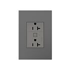 Legrand WNAR203M1 20A Magnesium Smart Outlet With Netatmo