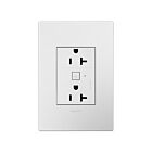 Legrand Adorne WNAR203W1 White Smart 20A Outlet with Netatmo Plus Size