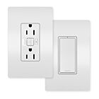Legrand WNREZK15WH Easy Switched Outlet Kit