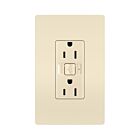 Legrand WNRR15LA 15A Light Almond Smart Outlet With Netatmo