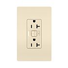 Legrand WNRR20LA 20A Light Almond Smart Outlet With Netatmo
