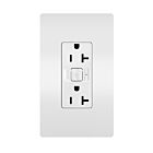 Legrand Adorne WNRR20WH White Smart 20A Outlet with Netatmo
