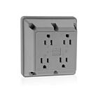 Leviton 1254-GY 15A 125V Receptacle