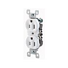 Leviton 12650-W 15A 125V Receptacle