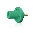 Leviton 15R21-1UG 15 Series Male Green Receptacle