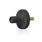 Leviton 15R22-1UE Pb Eb Black Female Panel Receptacle Taper Nose 3/4" Threaded Stud
