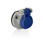 Leviton 15S31-UB 15 Series Pan Receptacle 3R Lid Blue