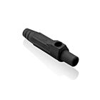 Leviton 15SDF-1UE Pb Black Female Sleeve W/Assembly Screws Detachable Plug Taper Nose