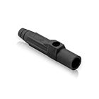Leviton 15SDM-1UE Pb Black Male Sleeve W/Assembly Screws Detachable Plug Taper Nose