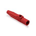 Leviton 15SDM-1UR Pb Red Male Sleeve W/Assembly Screws Detachable Plug Taper Nose