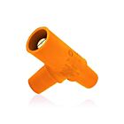 Leviton 16A22-UO Pb Orange Tapping 3-Way T-Connector Taper Nose