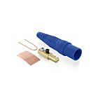 Leviton 16D21-UB Pb Blue Male Detachable Plug Taper Nose