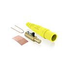 Leviton 16D24-UY 400A 600V Yellow Plug