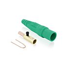 Leviton 16D28-UG Pb Green Male Detachable Plug Taper Nose