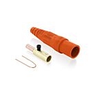 Leviton 16D28-UO 400A Orange Plug