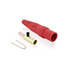 Leviton 16D28-UR 16 Series Red Male Plug