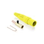 Leviton 16D28-UY 400A 600V Yellow Plug