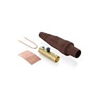 Leviton 16D29-UH Pb Brown Female Detachable Plug Taper Nose