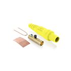 Leviton 16D29-UY 400A 600V Yellow Plug