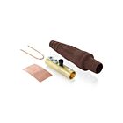 Leviton 16D31-UH 16 Series Female Brown Plug