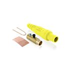 Leviton 16D32-UY Pb Yellow Female Detachable Plug Taper Nose