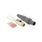 Leviton 16D33-UGY 400A 600V Gray Plug