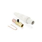 Leviton 16D37-UW Pb White Female Detachable Plug Taper Nose