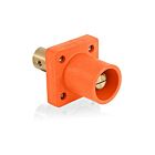 Leviton 16R19-UO Male 16 Series Receptacle Orange