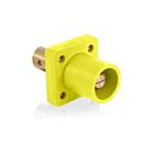 Leviton 16R19-UY Male 16 Series Receptacle Yellow