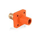 Leviton 16R20-UO Female 16 Series Receptacle Orange
