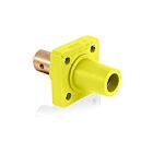 Leviton 16R20-UY Female 16 Series Receptacle Yellow