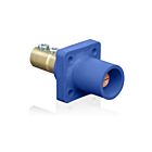 Leviton 16R21-UB 400A Blue Receptacle