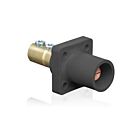 Leviton 16R21-UE 400A Black Receptacle