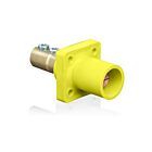 Leviton 16R21-UY 400A 600V Yellow Receptacle