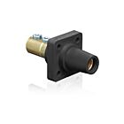 Leviton 16R22-UE 400A Black Receptacle