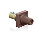 Leviton 16R22-UH 400A 600V Receptacle Brown
