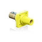 Leviton 16R22-UY 400A 600V Receptacle Yellow