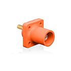 Leviton 16R23-1UO 400A Orange Receptacle