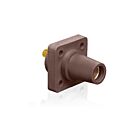 Leviton 16R24-UH 16 Series Female Brown Receptacle