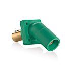Leviton 16R27-UG 400A 600V Green Receptacle