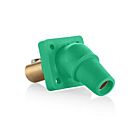 Leviton 16R28-UG 400A 600V Green Receptacle
