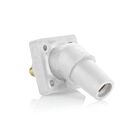 Leviton 16R30-UW 400A 600V White Receptacle