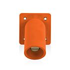 Leviton 16R35-1O Orange 16 Series Male Receptacle