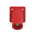 Leviton 16R35-1R Red 16 Series Male Receptacle