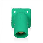 Leviton 16R35-G Green 16 Series Male Receptacle