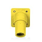 Leviton 16R36-1Y Yellow 16 Series Female Receptacle