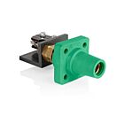 Leviton 16RSW-UG 400A 600V Green Receptacle