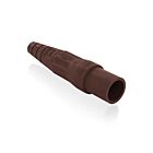 Leviton 16SDM-1UH Cam-Type Plug Sleeve Brown