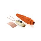 Leviton 18D33-UO Pb Orange Female Detachable Plug Ball Nose 1/0-4/0